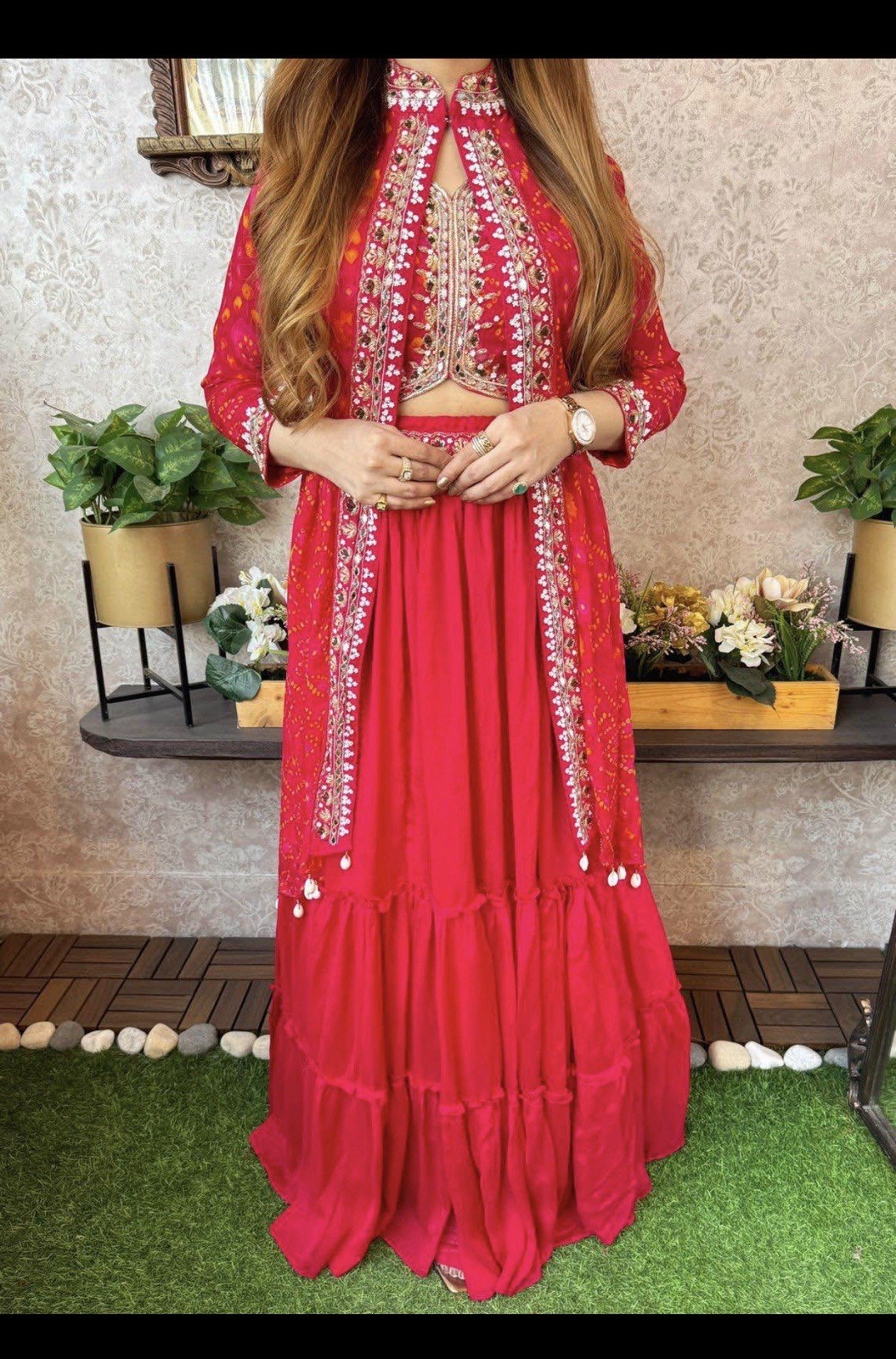 Beautiful Henna Dress (3pcs)