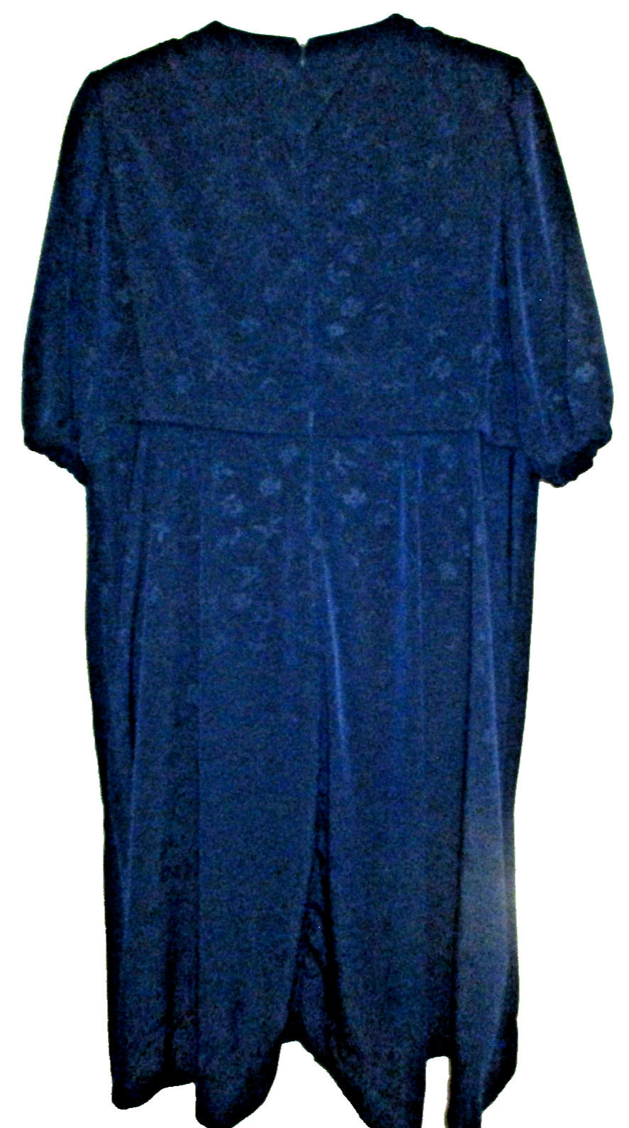 Mennonite Modest Handmade Homemade Cape Dress 56″B x 52″W x 50″L Blue Feminine