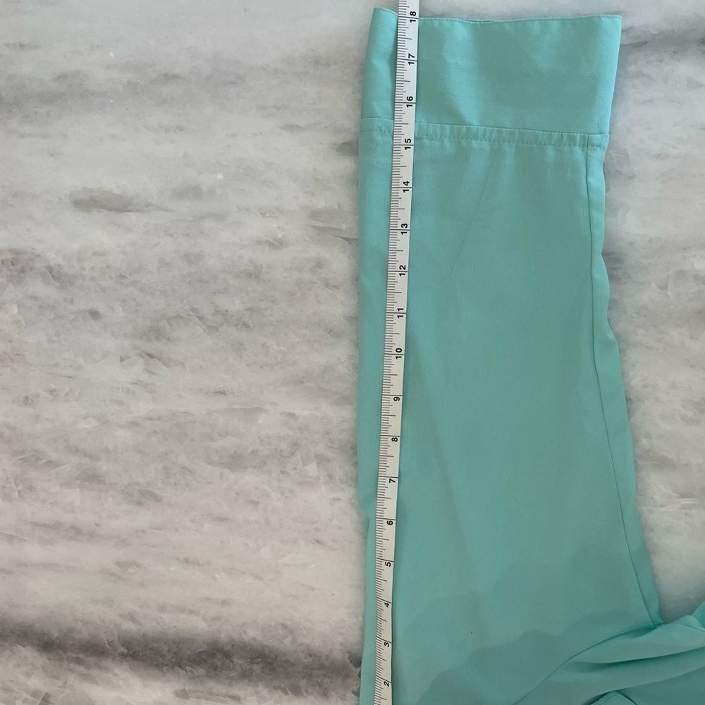 SPEED Control Aqua Turquoise Lightweight Long Sleeve Shirt Dress Button Belted