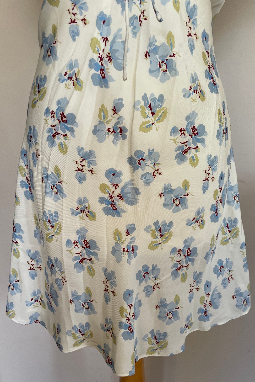 DOEN floral print silk-blend satin Sera mini dress