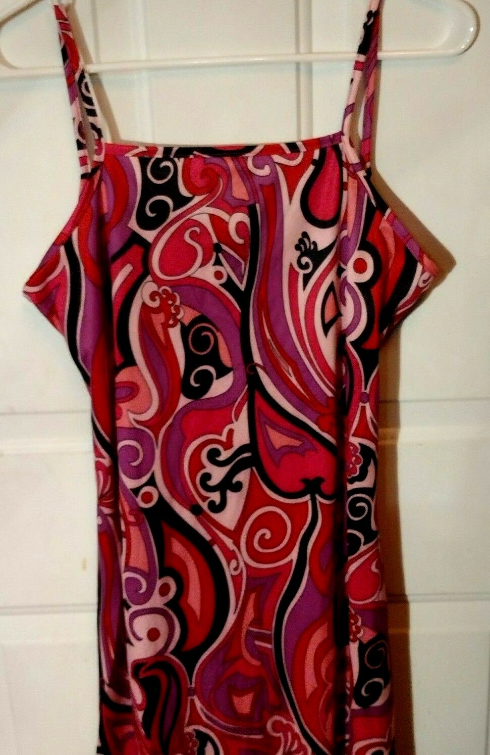 GROOVY maxi-dress multi-color size Juniors M by No Bounderies