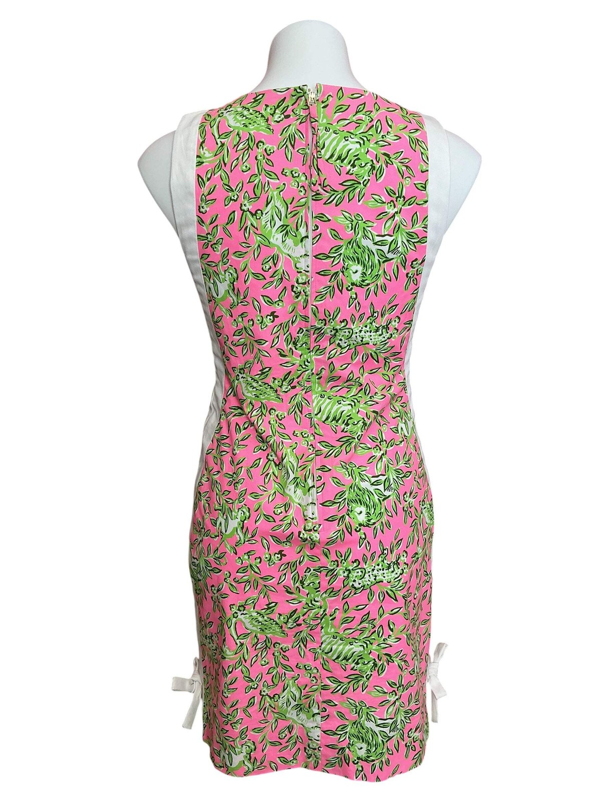 Lilly Pulitzer NWT Beckler Stretch Shift Dress Rousseau Pink Mane Character Ener