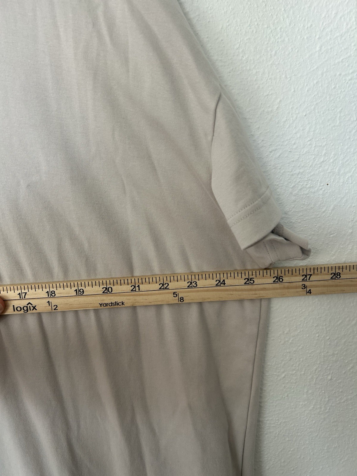 Haven Well Within Organic Cotton Interlock Collared Midi Dress Shiitake Size XXL
