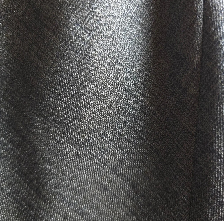 Theory Glipin Ginko Wool Silver Charcoal Sheet Dress 2