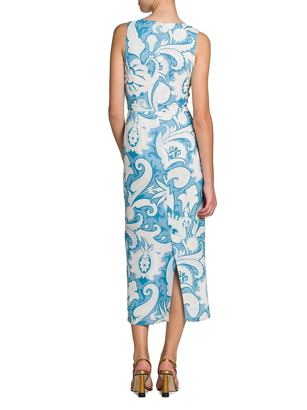 $1690 NEW Etro Summer Macro flower Cady Sheath Dress SZ IT: 36 US: 0
