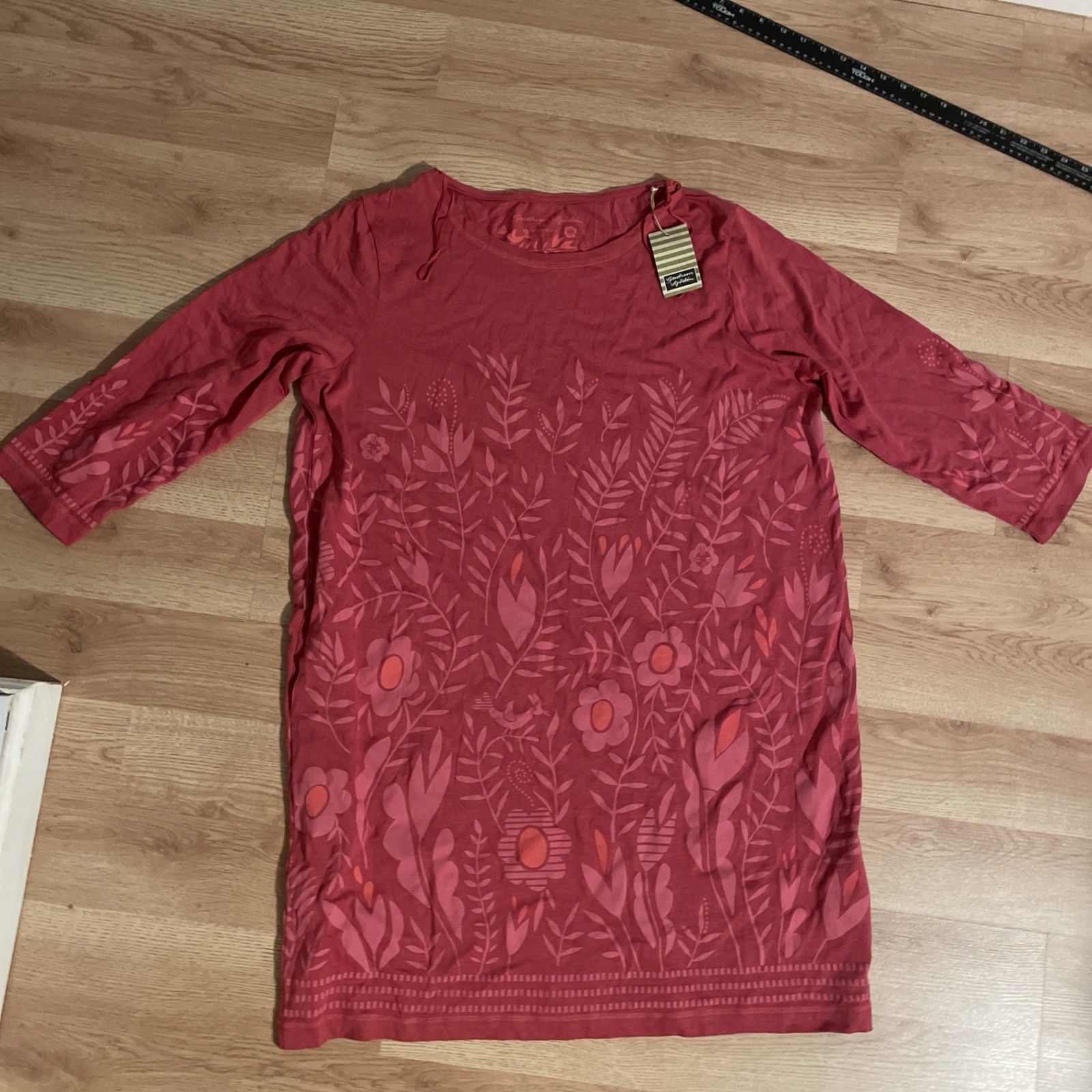 Gudrun Sjoden Women’s Ditsy Floral Lyocell 66 Cotton 33 Dress XL NWT Bloom