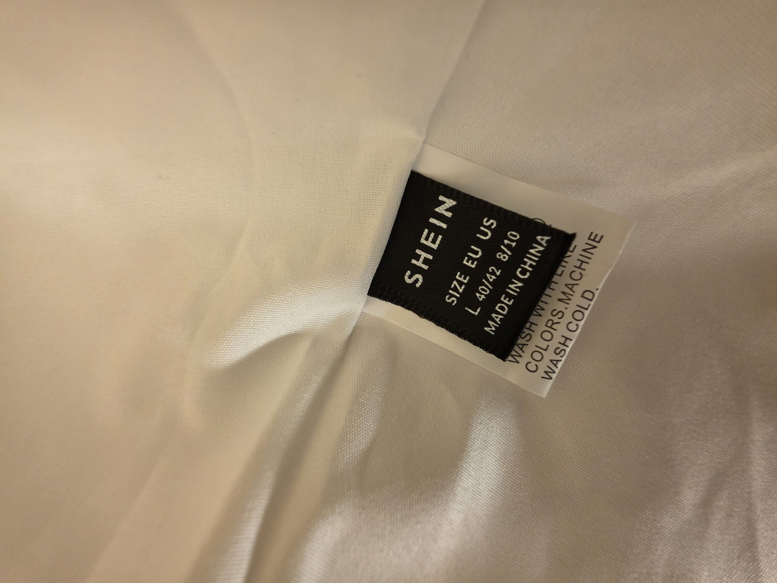SHEINSize: L (US 8/10)Material: 97% Polyester / 3% Spandex
