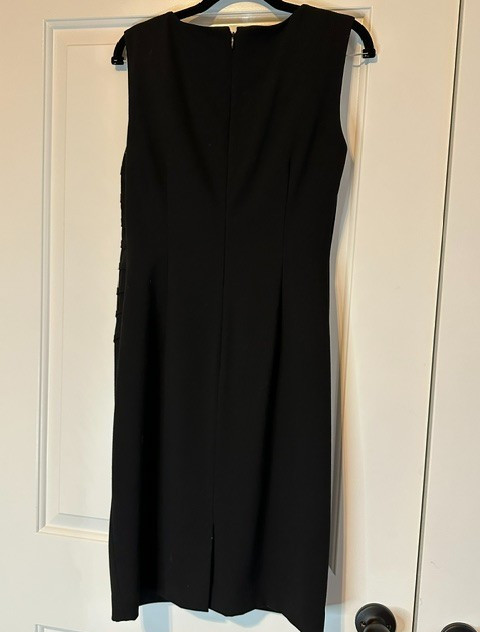 Calvin Klein Sleeveless Banded Sheath Dress | Size 6 | Little Black Dress