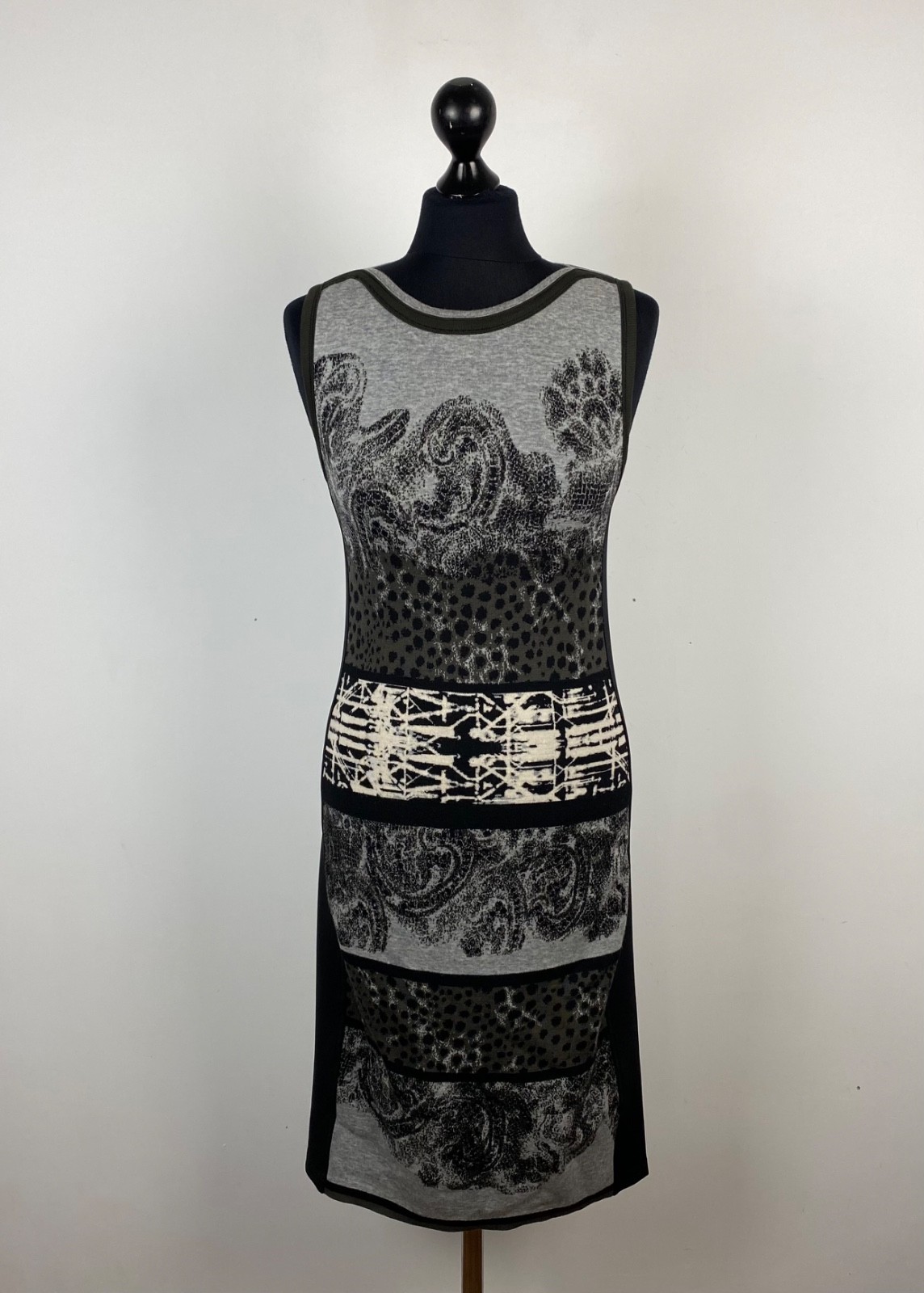 MARC CAIN SPORT women’s dress 70%wool 24%cotton 6%nylon Size 3