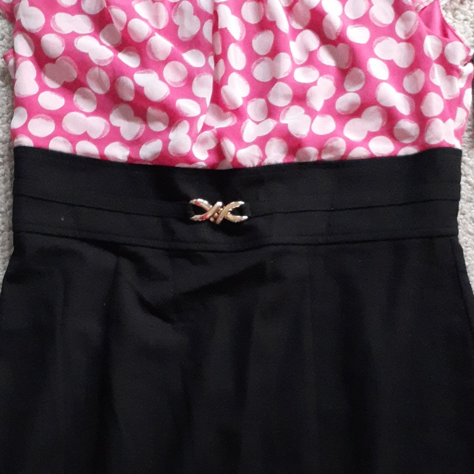 ALYX petite Bodycon Dress 8P Back Zipper Buckle Accent Waist