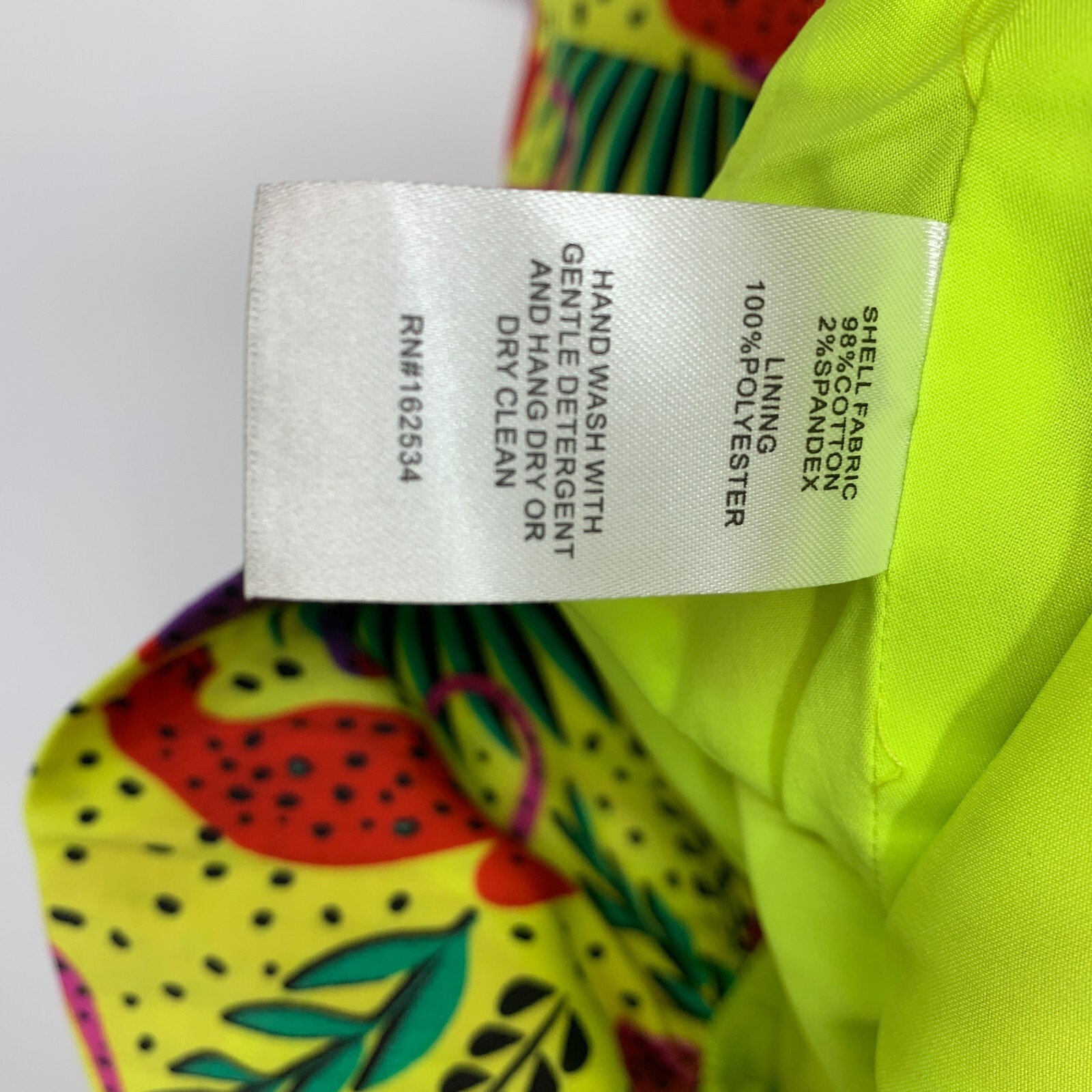 Emily McCarthy Lola Dress Womens Size Medium Peekaboo Yellow Animal Ruffle NWT