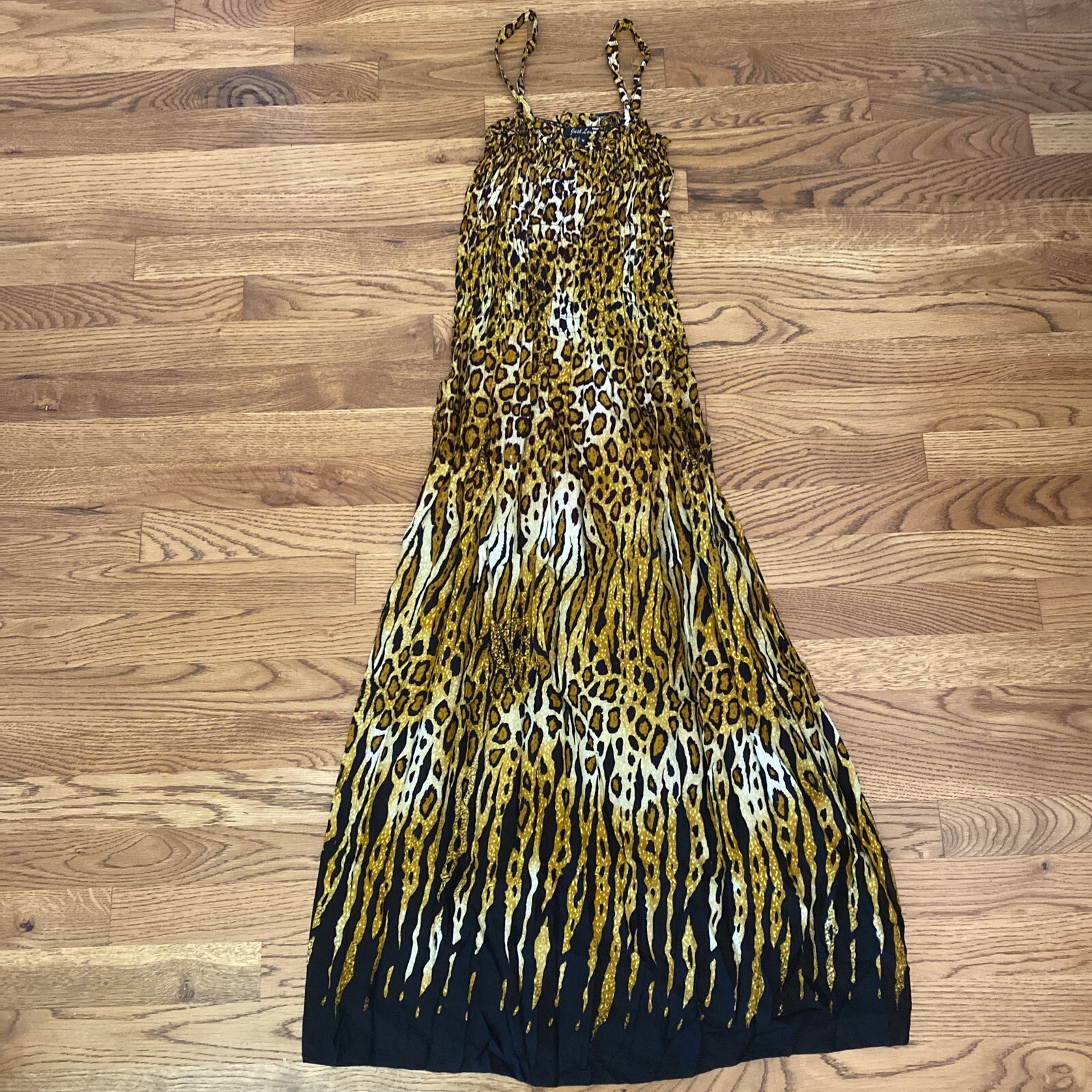 NWT Just Love Women’s Size M Summer Sun Dress Tiger Print