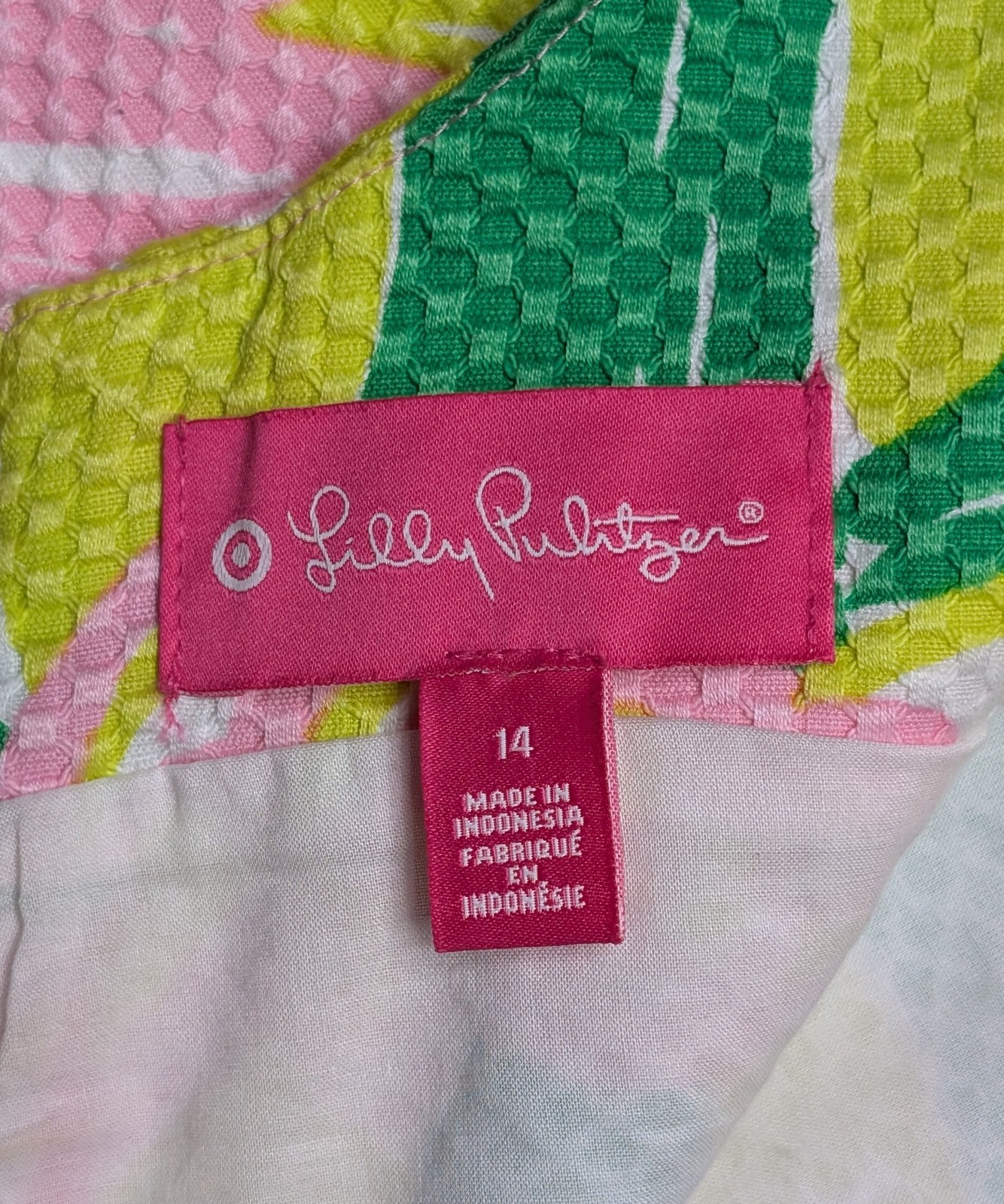 Lilly Pulitzer Fan Dance Dress 20th Anniversary Target Flamingos Women’s Sz 14