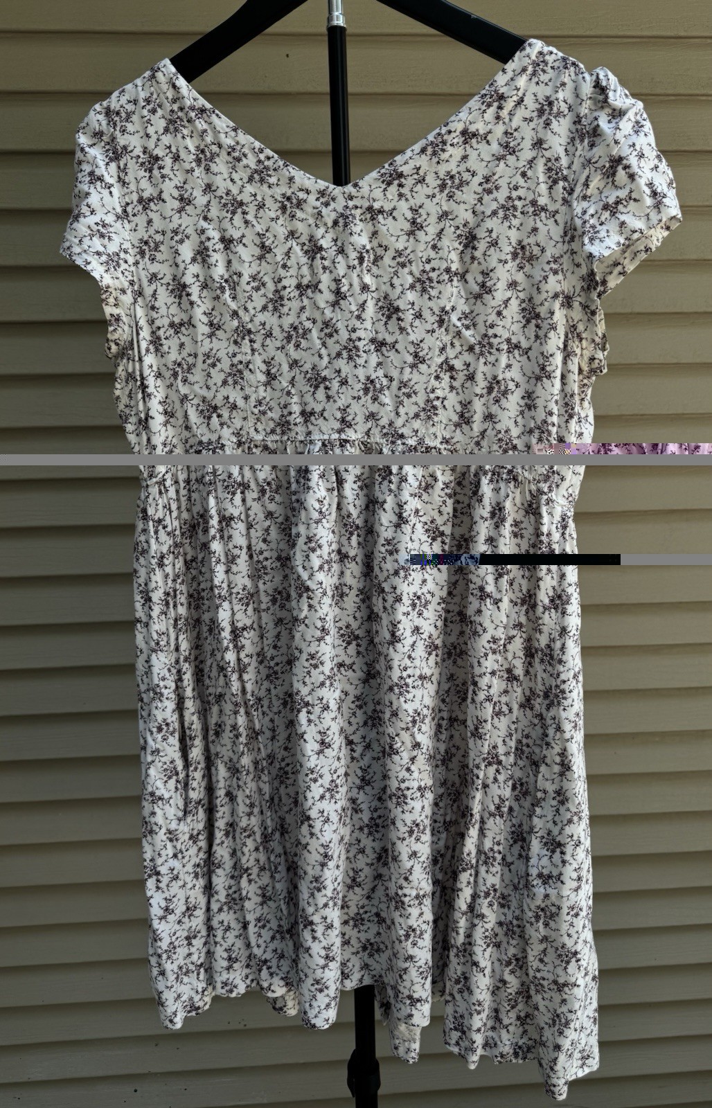 Ralph Lauren Denim & Supply Babydoll Dress Floral boho cottage size medium