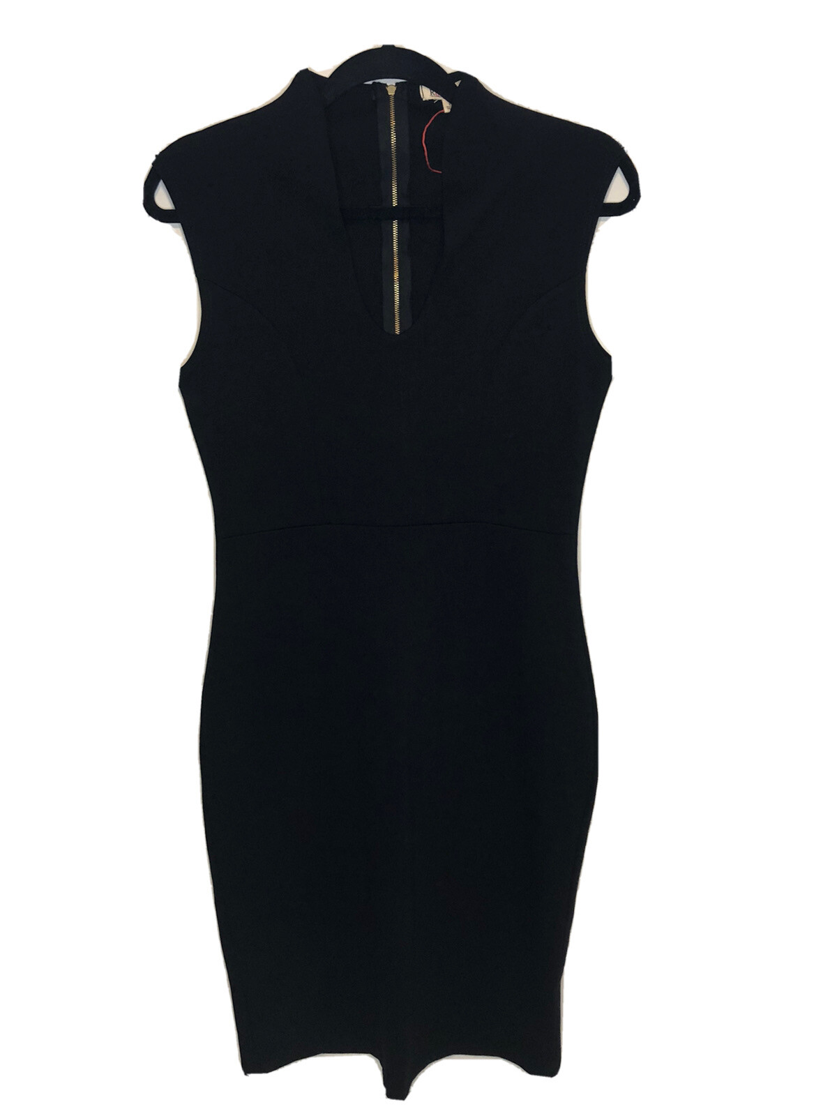Women’s Little Black Dress Sleeveless Stretchy Low Cut V Neck Sexy Modern Large