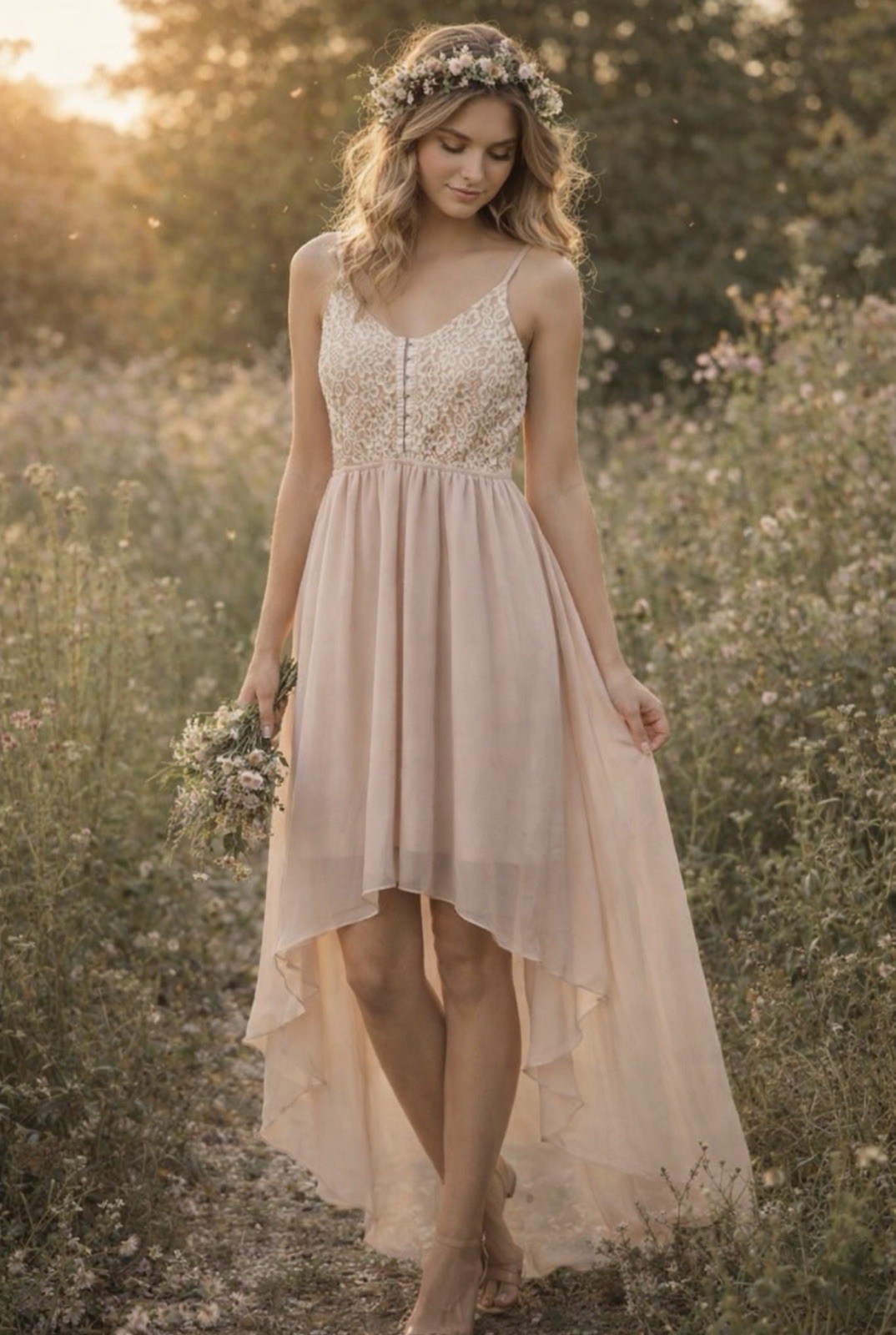Womens Vintage Inspired Lace Corset Dress S Fairy Whimsical Romantic Pink Sheer