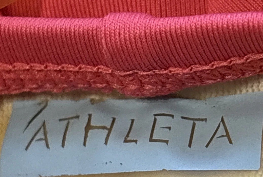 Athleta Kokomo Swim Dress Halter Tie Back Padded Built in Bra Swim Women’s Small