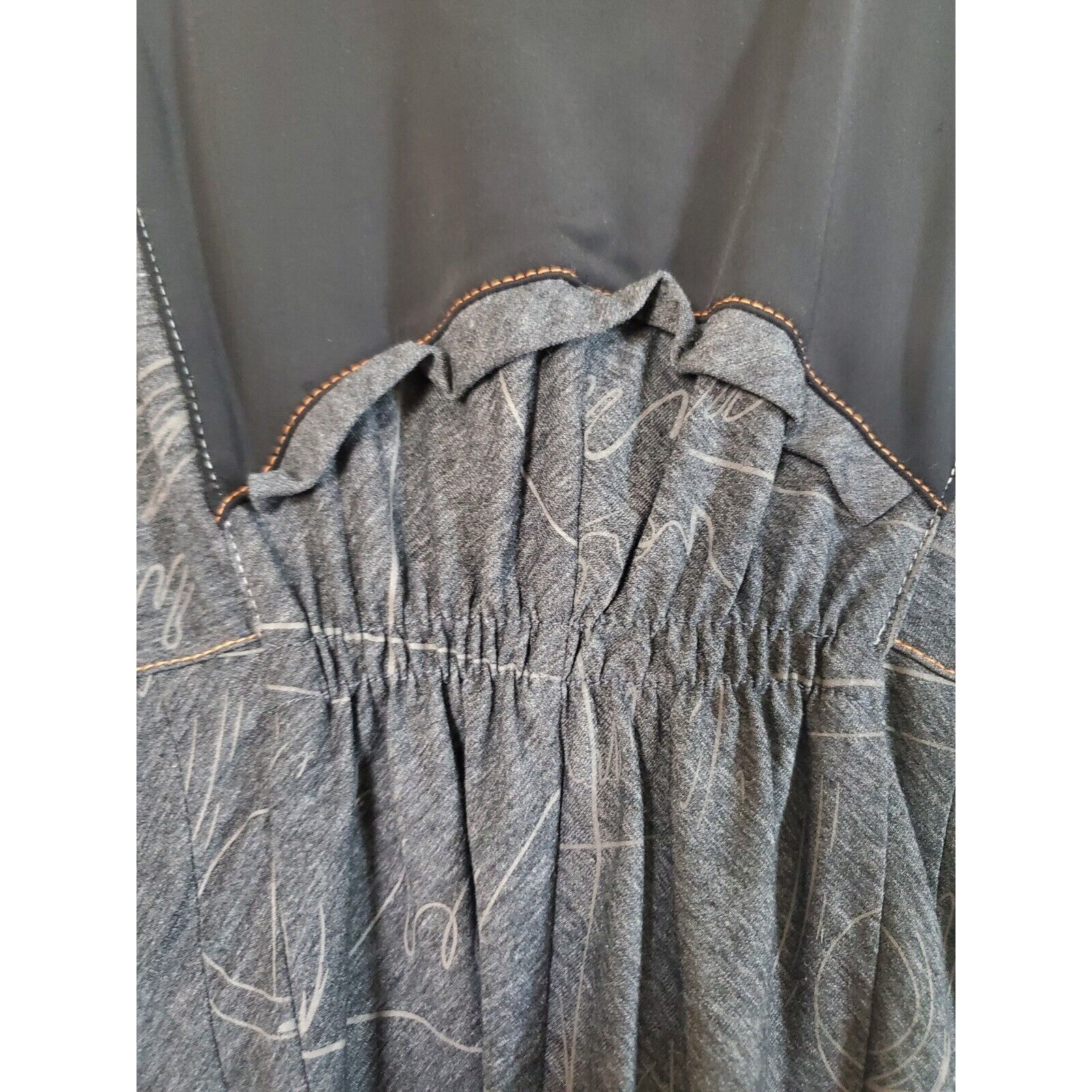 Alexis Matthew Handmade Multi Fabric Unique Linen Blend Mini Dress, Size Small