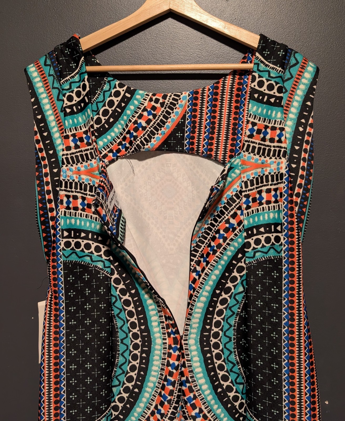 Shelby & Palmer Women’s P aleidoscopePrint Sheath Dress Mod Style Size 12 – NWT