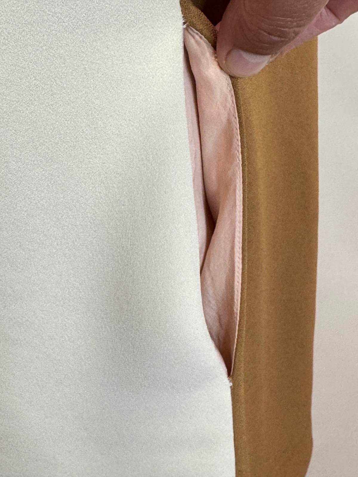 Authentic CÉLINE Phoebe Philo Colorblock Silk Lined Mini Shift Dress Size M FR38