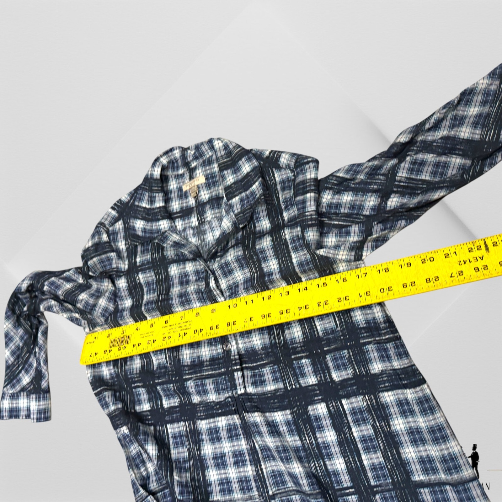 Burberry Plaid Print Mini Dress – Blue Dresses, Clothing XS 17.5 x 31