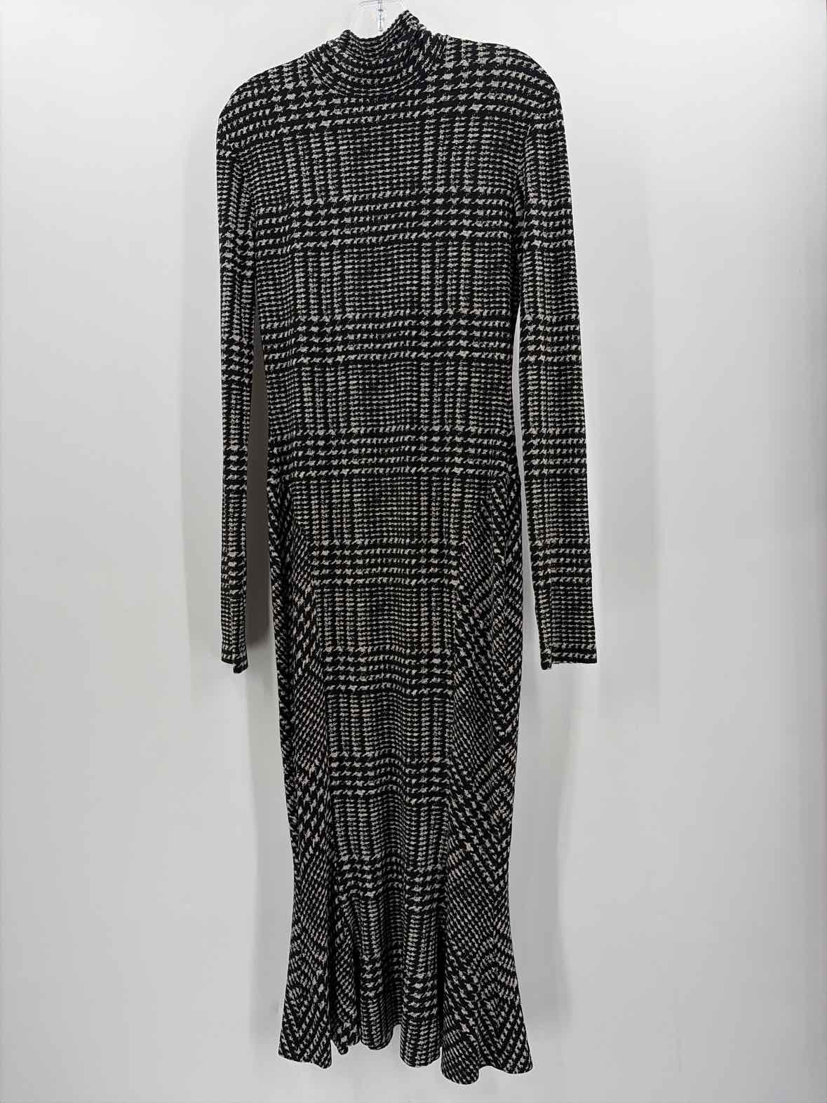 Pre-Owned Norma Kamali Black Size Small Maxi Long Sleeve Dress