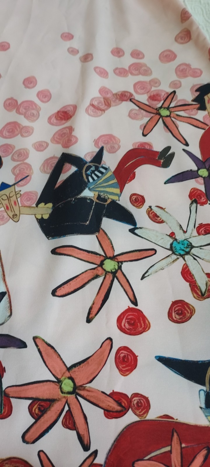 Abstract Whimsical Shift Dress Size S