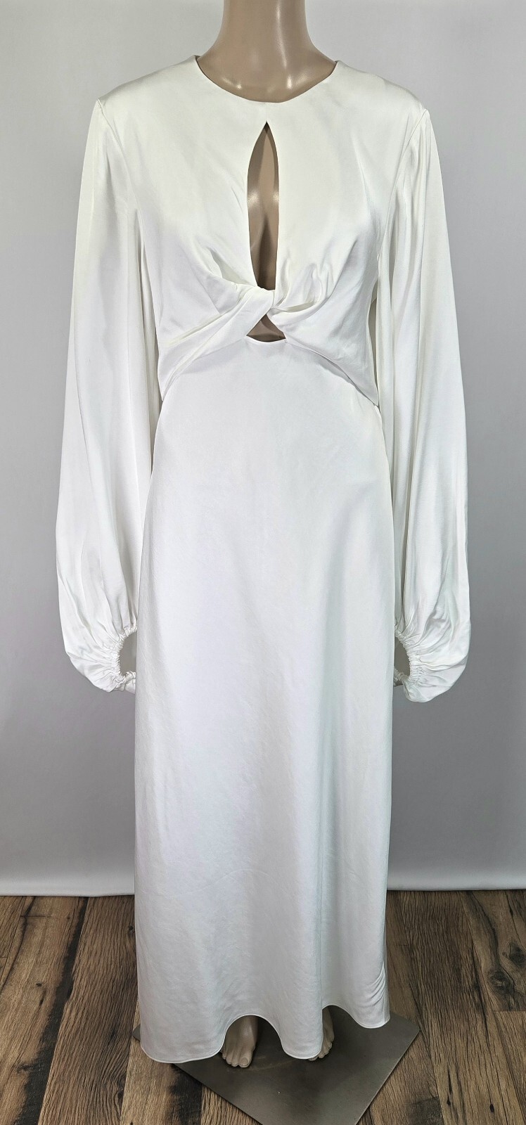 Anthropologie Significant Other Demi Long Sleeve Open-Back Dress, Size 10, NWT