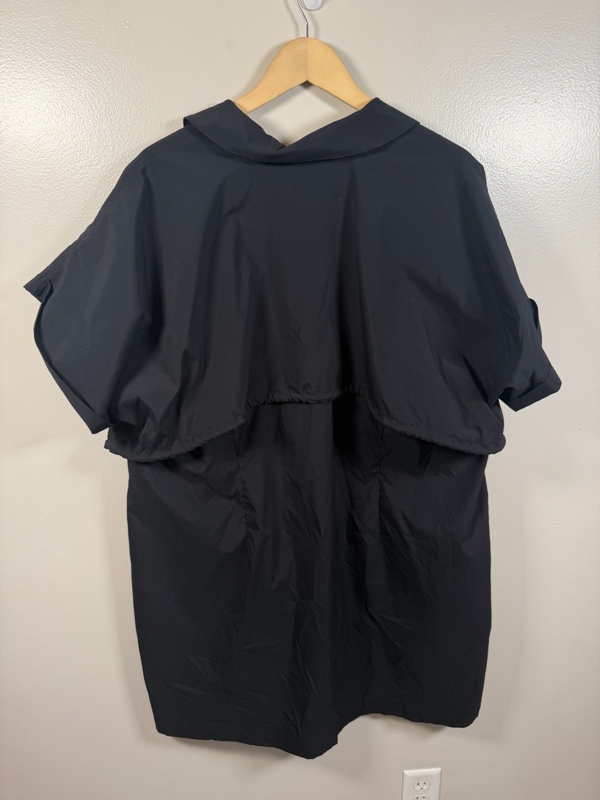 Athleta Topspin Dress Size 2X Black Travel Athleisure Active Sporty Casual