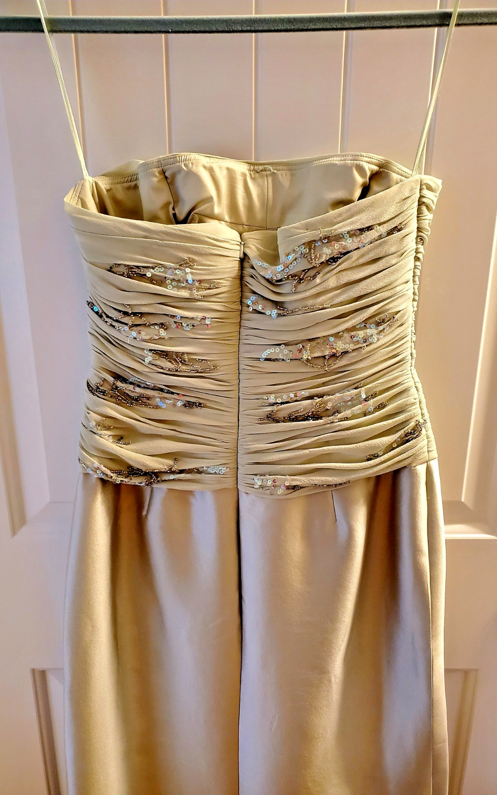 RICKIE FREEMAN for TERI JON NITES DRESS-SHIRRED GOWN & BOLERO JACKET-SIZE 2-NEW