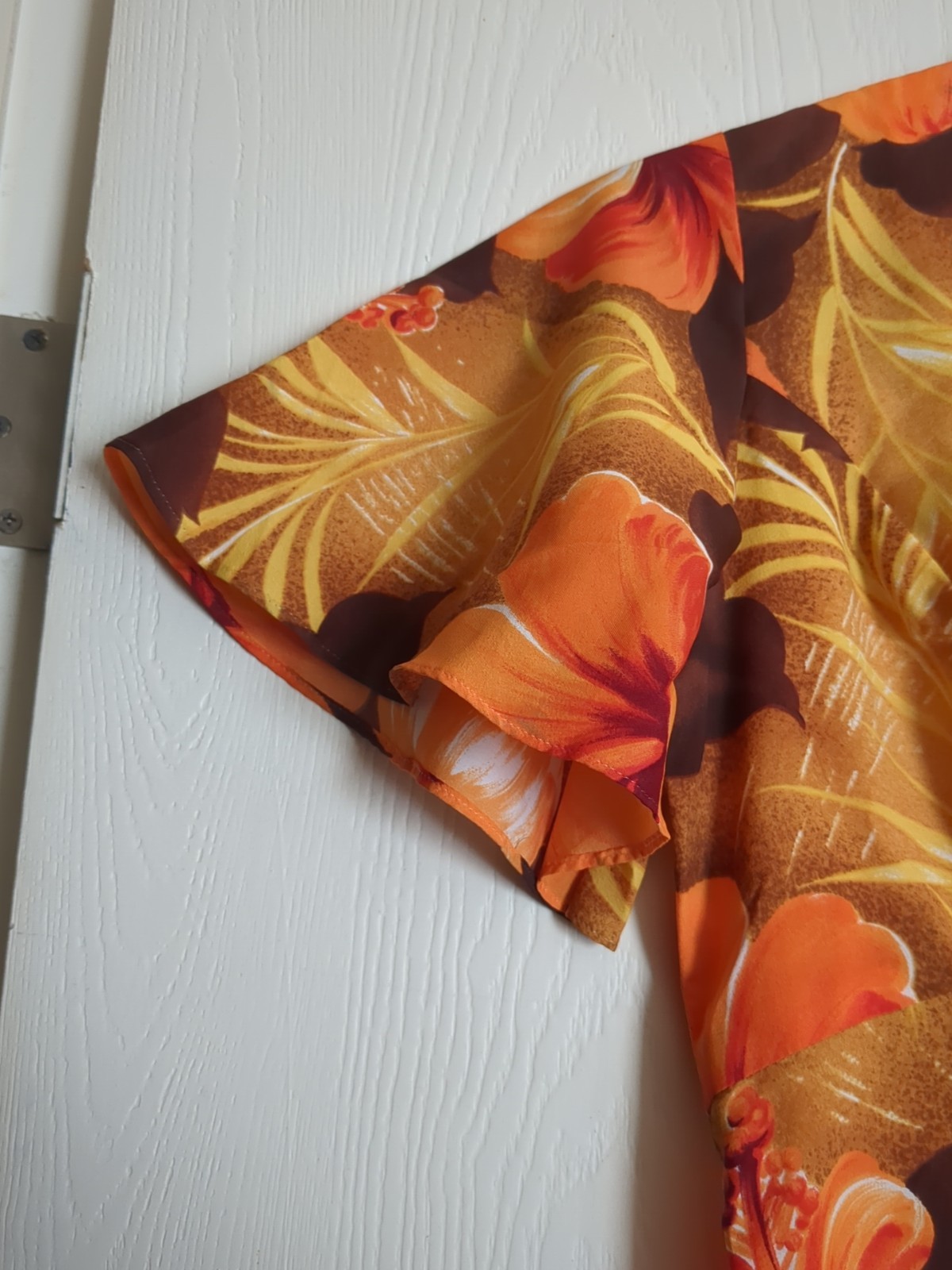 Vintage 1970s Royal Hawaiian Dress Size 8 Medium Aloha Tiki