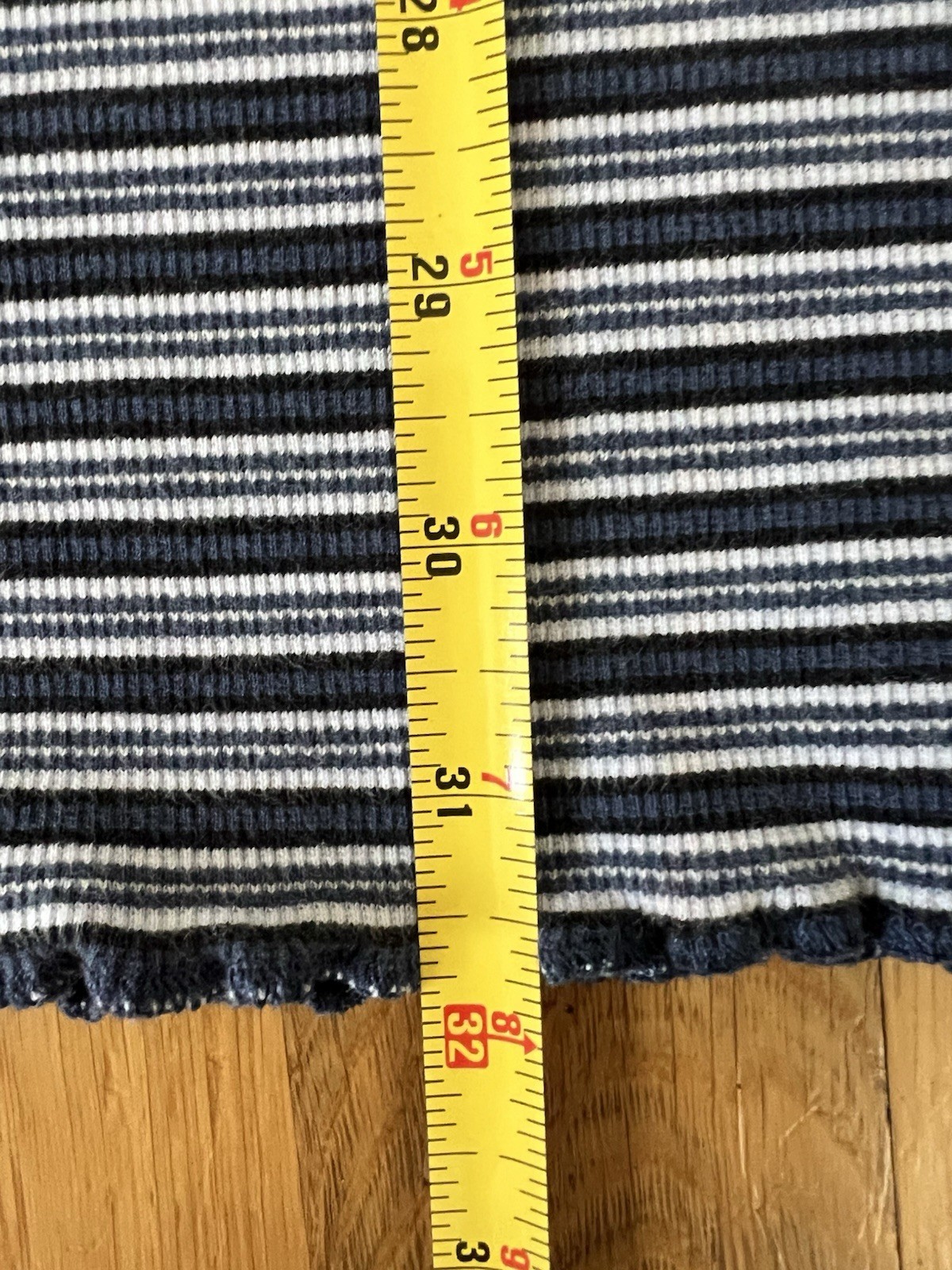 Levi’s DEVON TANK DRESS Blue/White Striped Knit Dress Sleeveless S