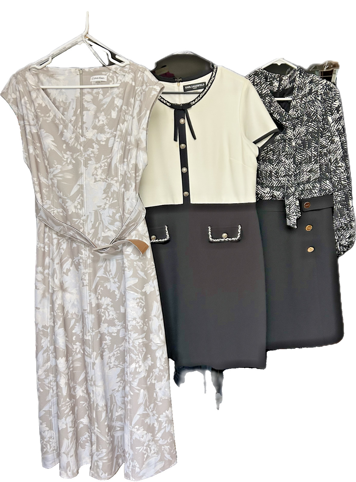 Designer Dress Lot Calvin Klein (12) DKNY (14) Karl Lagerfeld (16)AS-IS Wardrobe