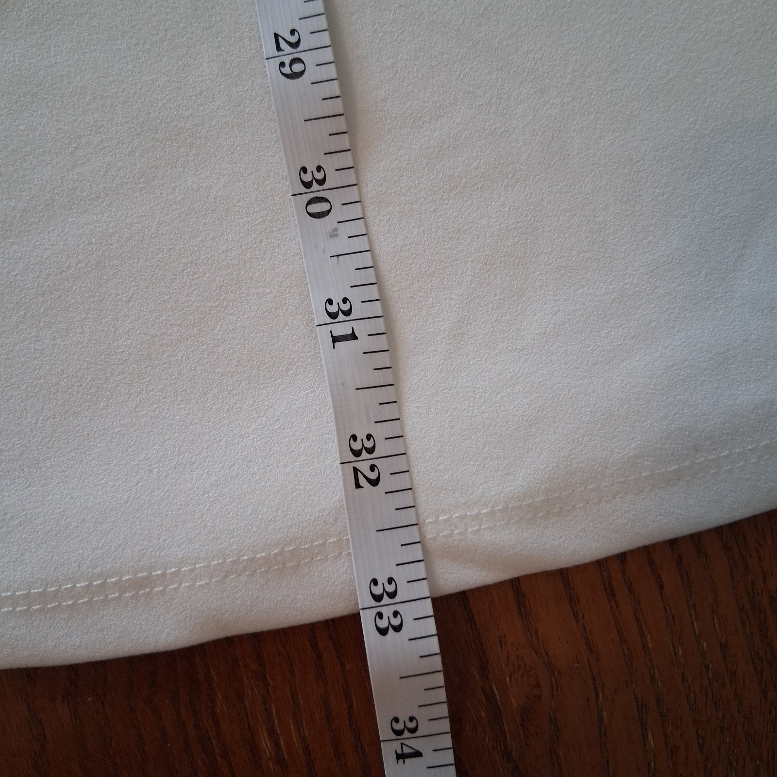 “By & BY” Juniors White Lined Summer Halter Dress Size 9 Polyester & SPANDEX
