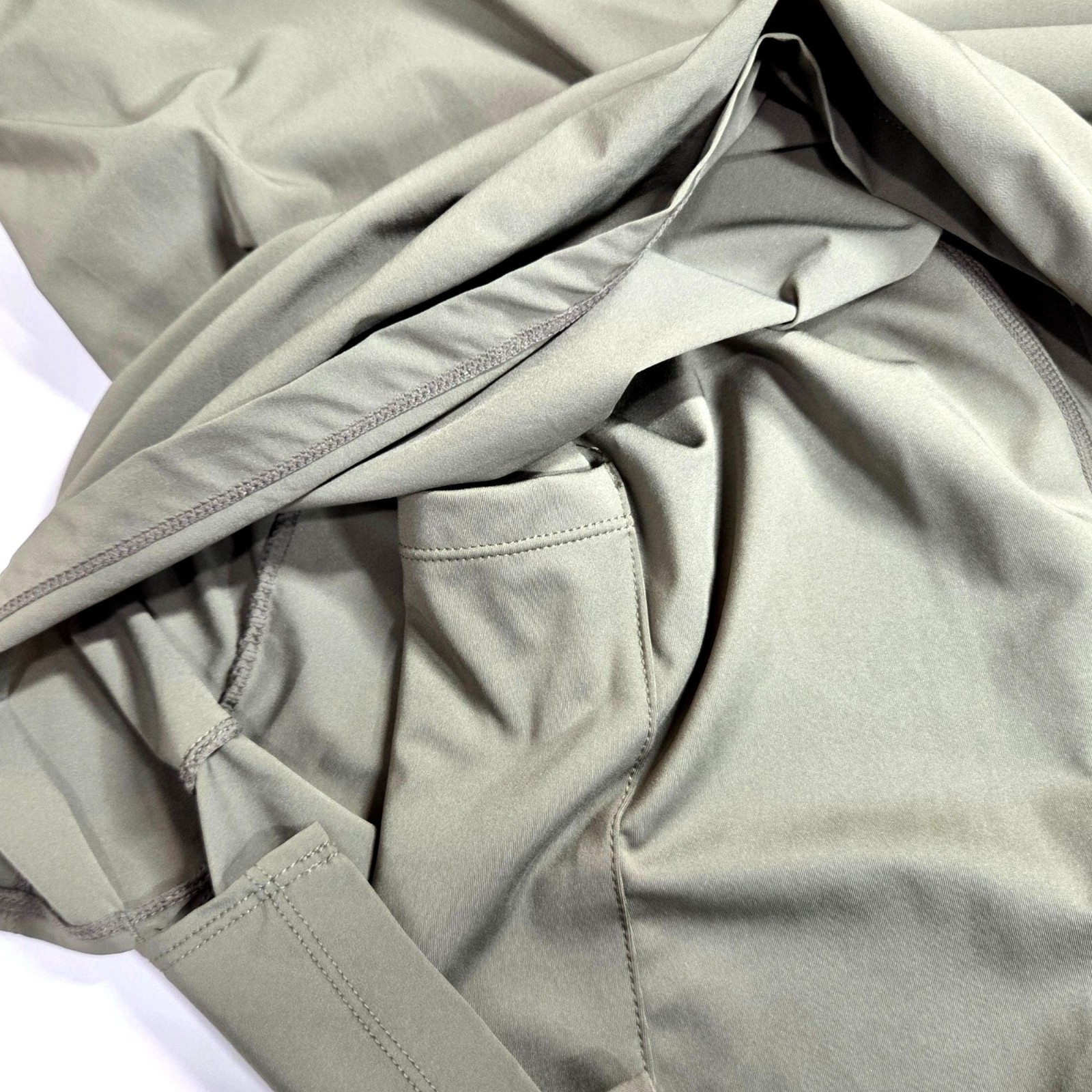 Nike Dress Medium Olive Green Bliss Luxe Training Built in Shorts Tennis Golf
