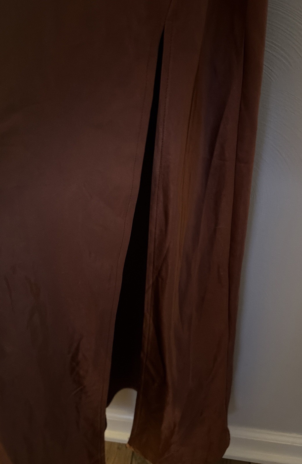 Billy J Victoria Maxi Dress, Color Rust, Size 12