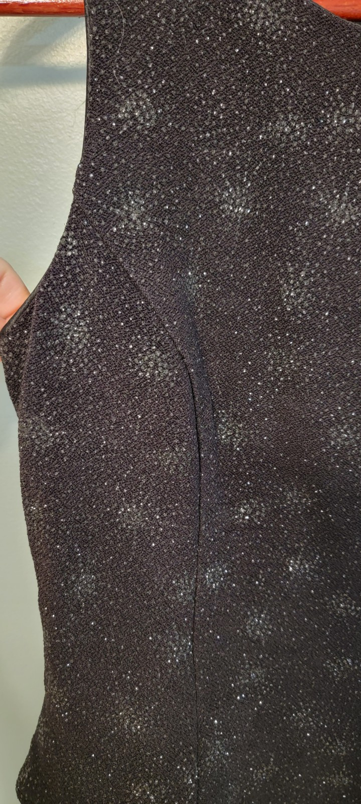 Vintage Scott McClintock Millennium 2000 Rare Elegant Star Gaze Dress Size 10
