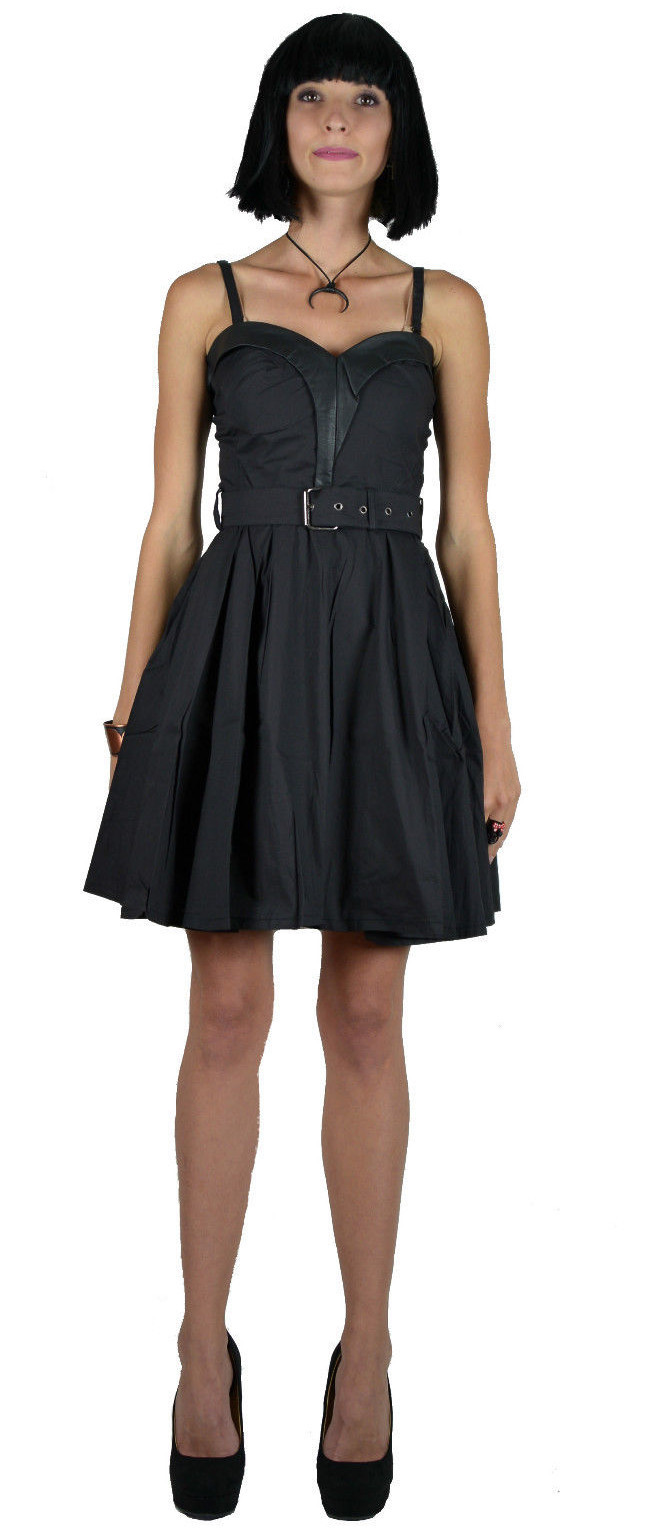 TRIPP NYC BOMBSHELL PUNK ROCKER BURNING MAN GOTHIC STEAMPUNK BIKER SEXY DRESS XS