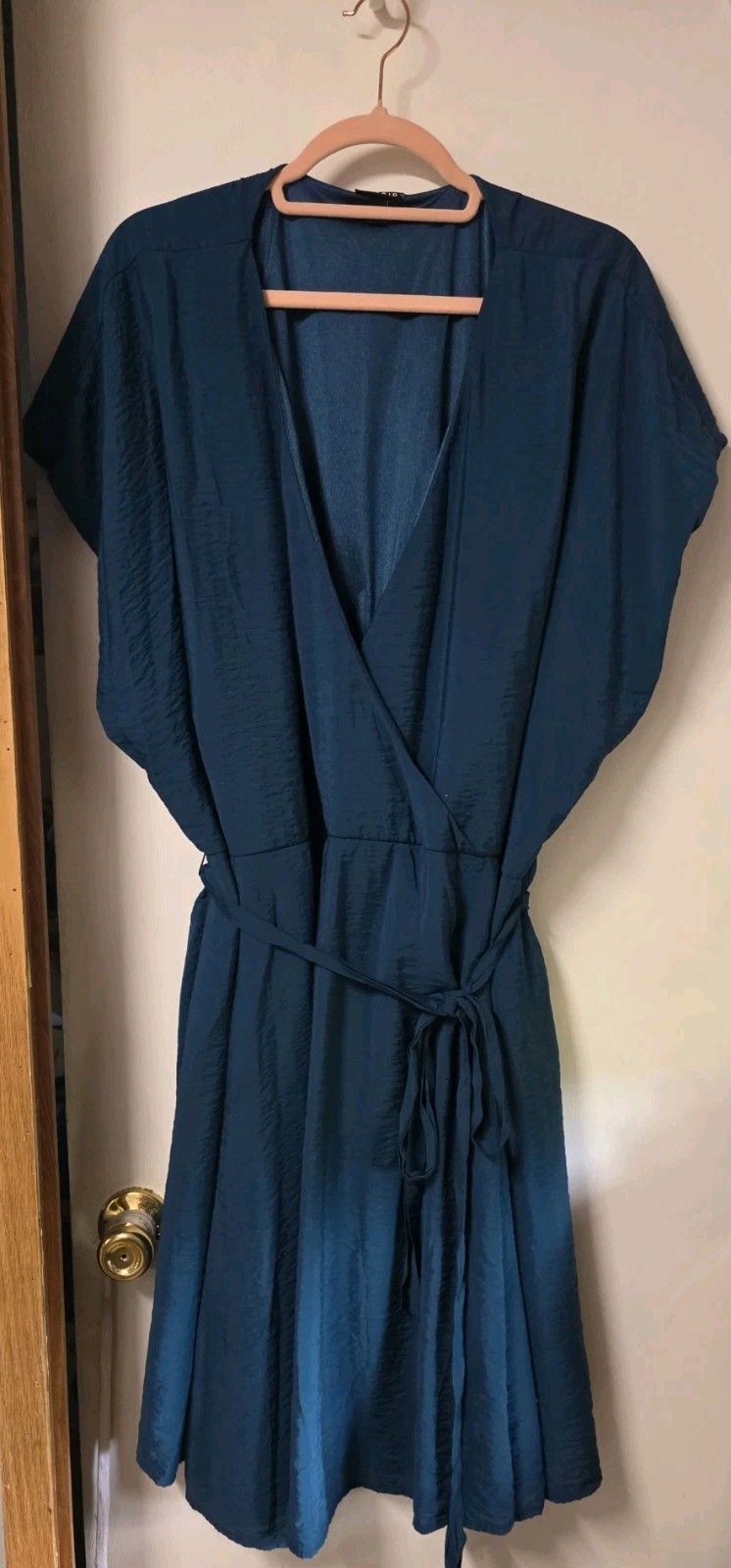 Torrid Surplice V-Neck Wrap Dress 4X