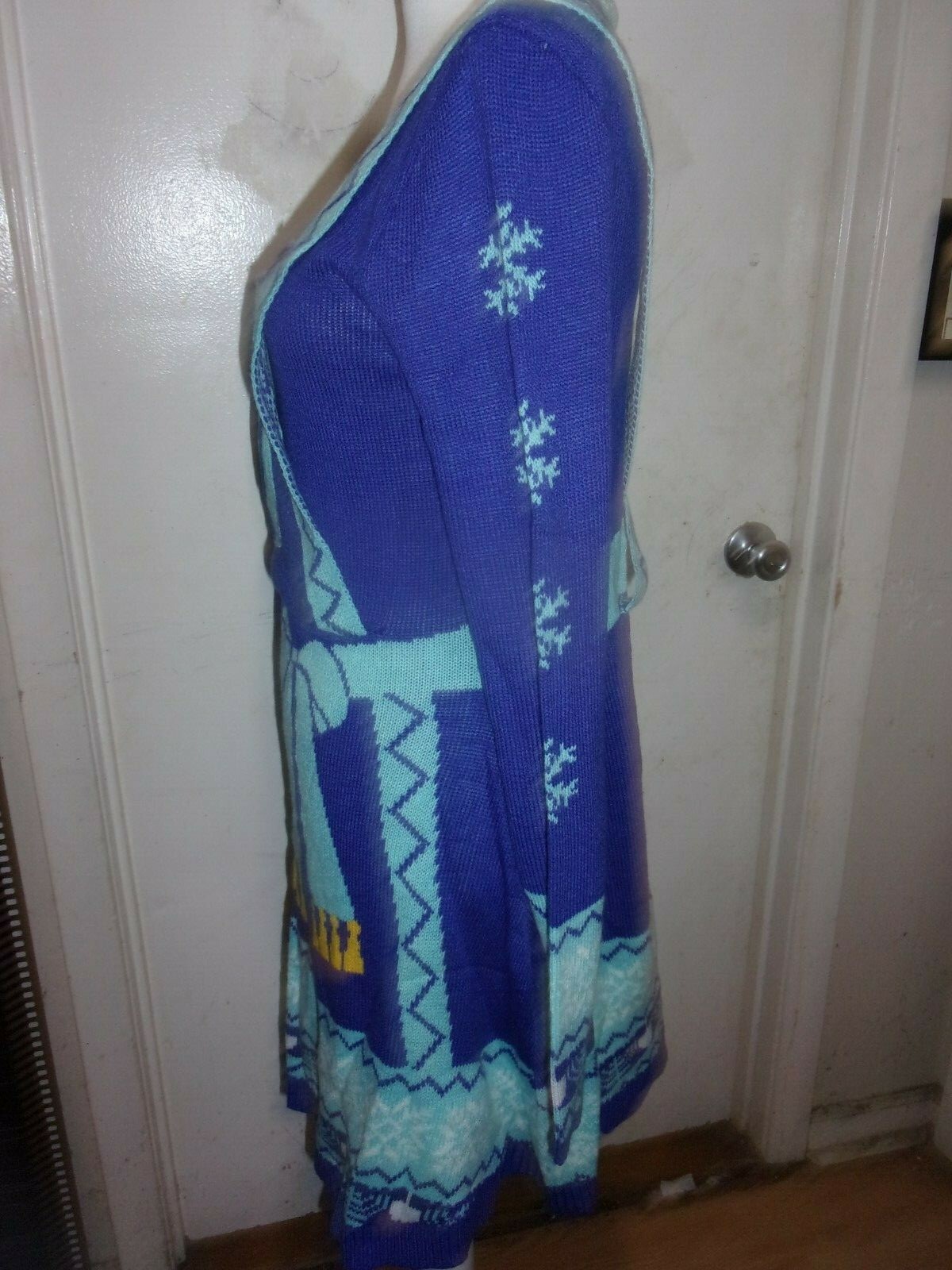 Born Famous Holiday Sweater Hanukkah Menorah Dress sizes XS,S.M.L.XL.XXL (B288)