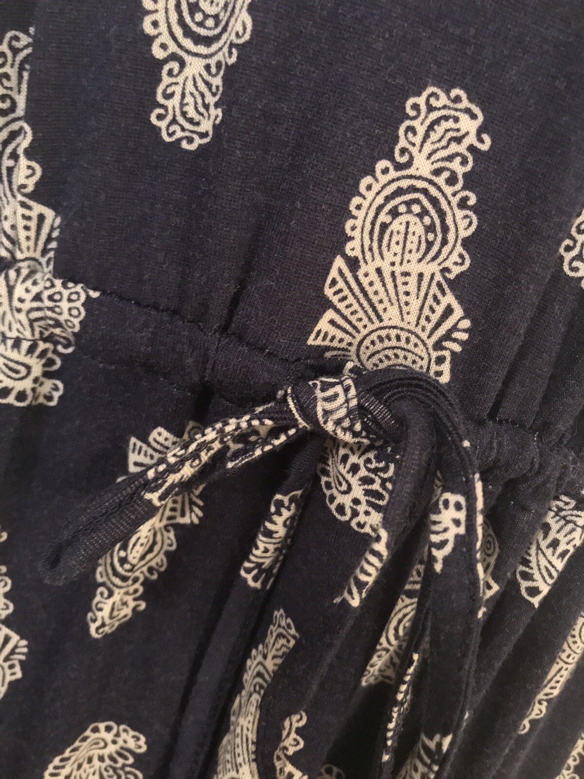 Design History WANTABLE Printed Knit Maxi Dress Sz Med NWOT