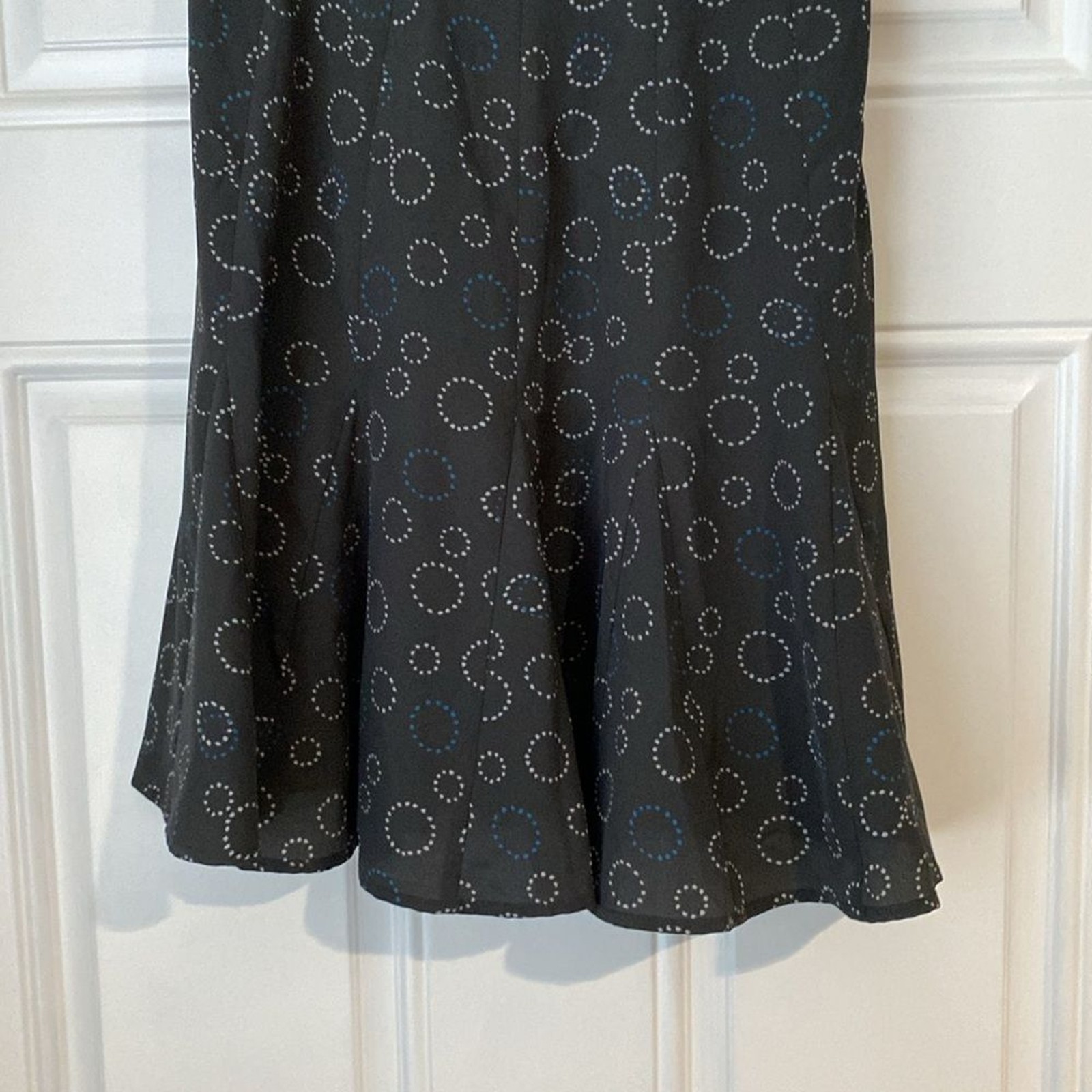 NWT NEW American Eagle Circle Print Strapless Mini Dress Sweetheart Neck Size 2