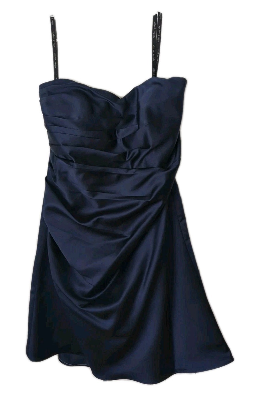 Alfred Angelo Formal Dress Polyester Nylon Lining Navy Blue