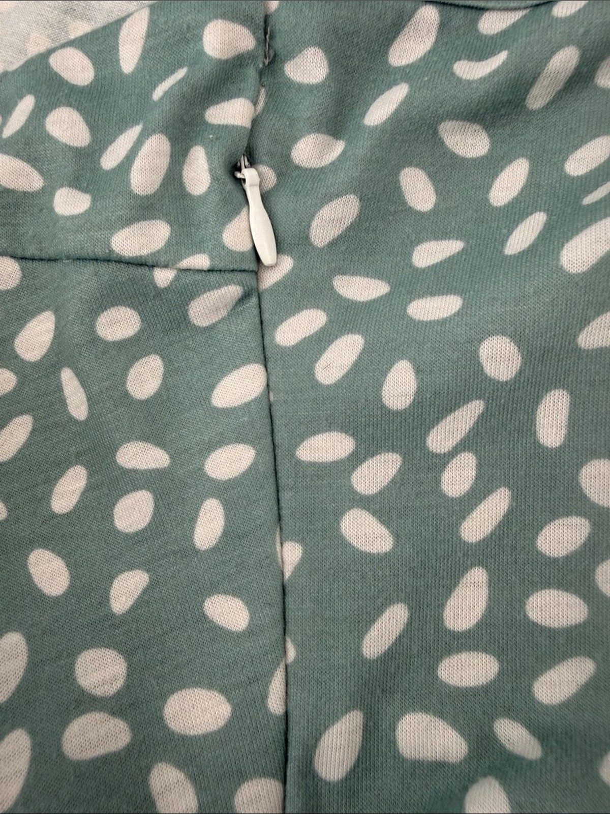 Cute summer dress, Teal Dot Ruched
