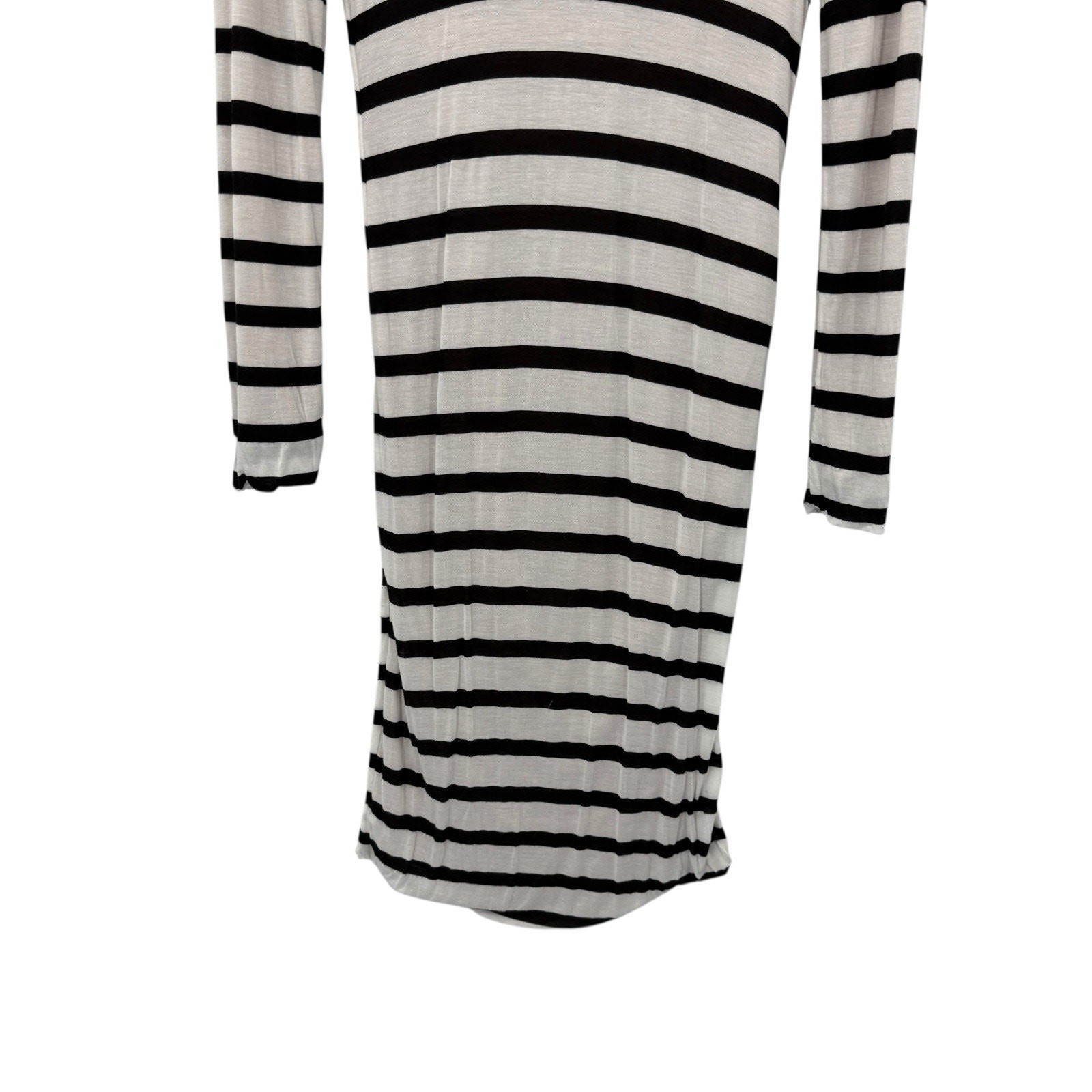 A.L.C. Reversible Stripe Baxter Jersey Dress Small Bodycon Sexy Statement