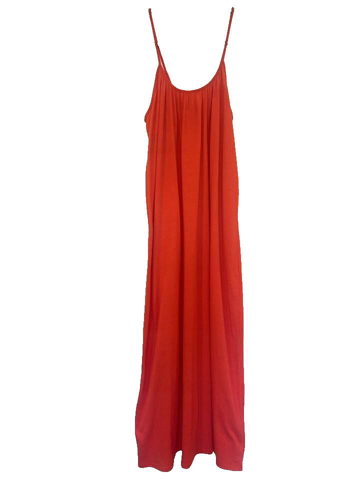 Green Envelope Los Angeles Dress Women’s Orange Dress Size M – MADE IN THE USA