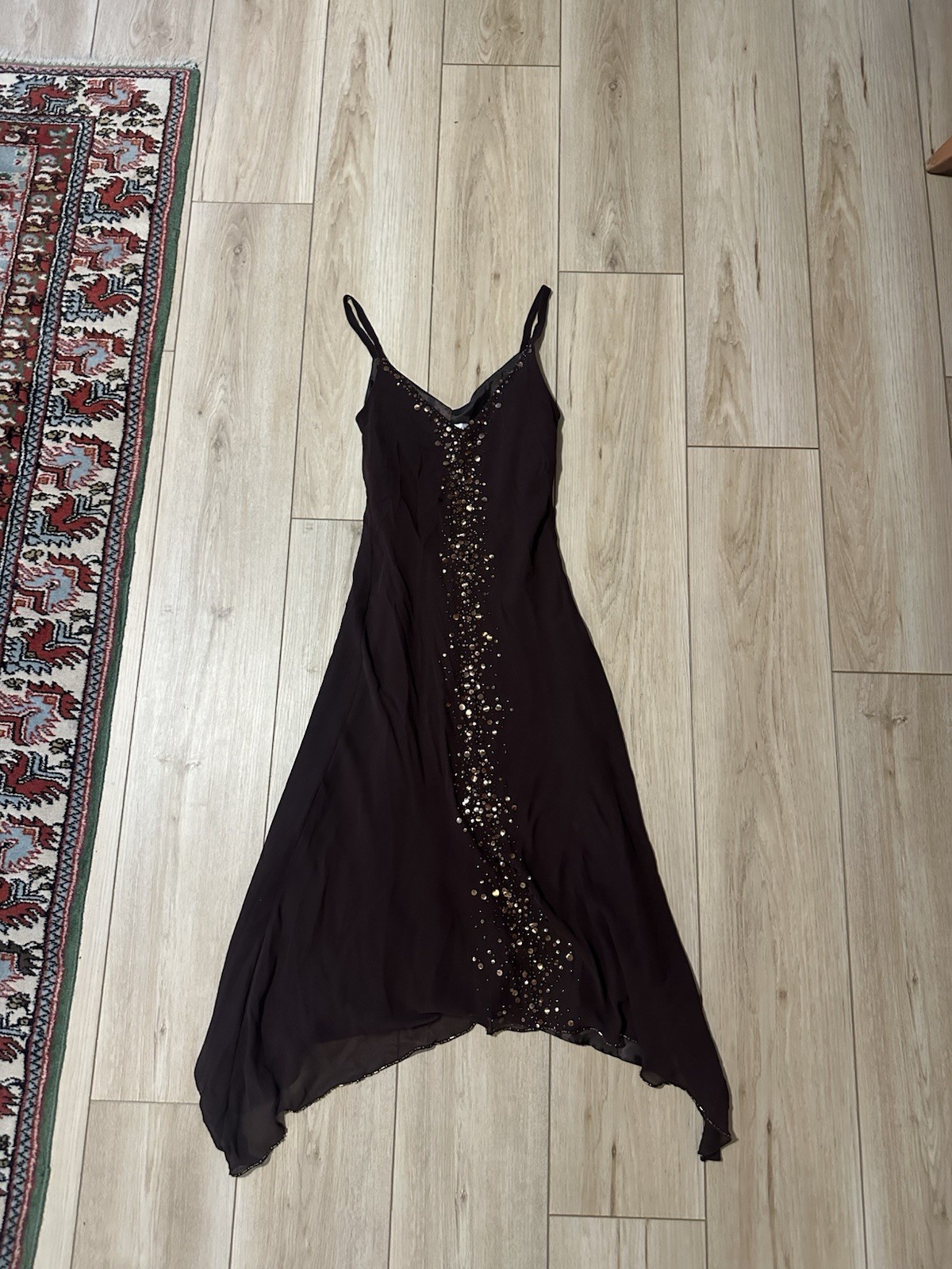Y2K 90s Nine West Brown Dress Size 2