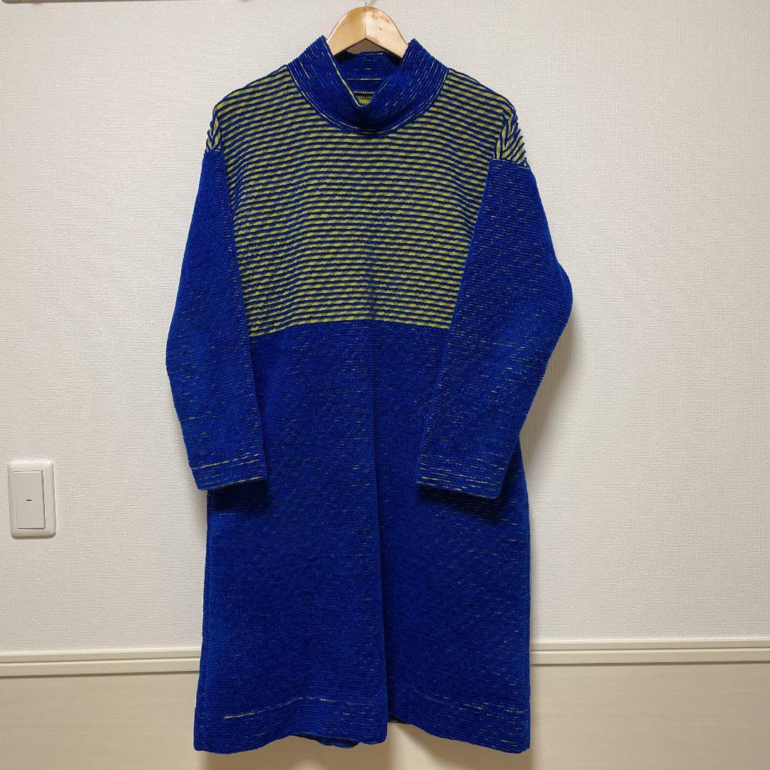 ISSEY MIYAKE dress blue size 2 length 40 inches