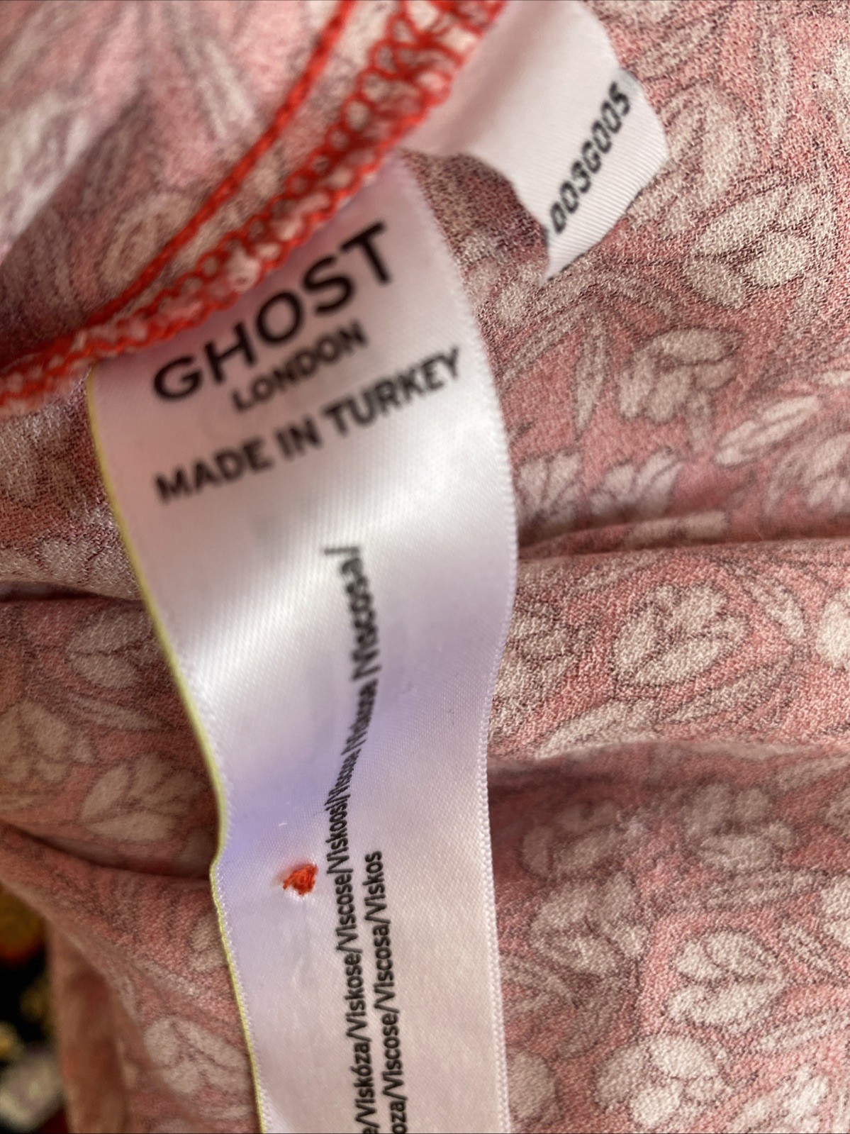 Ghost London Size Xl Long Dress