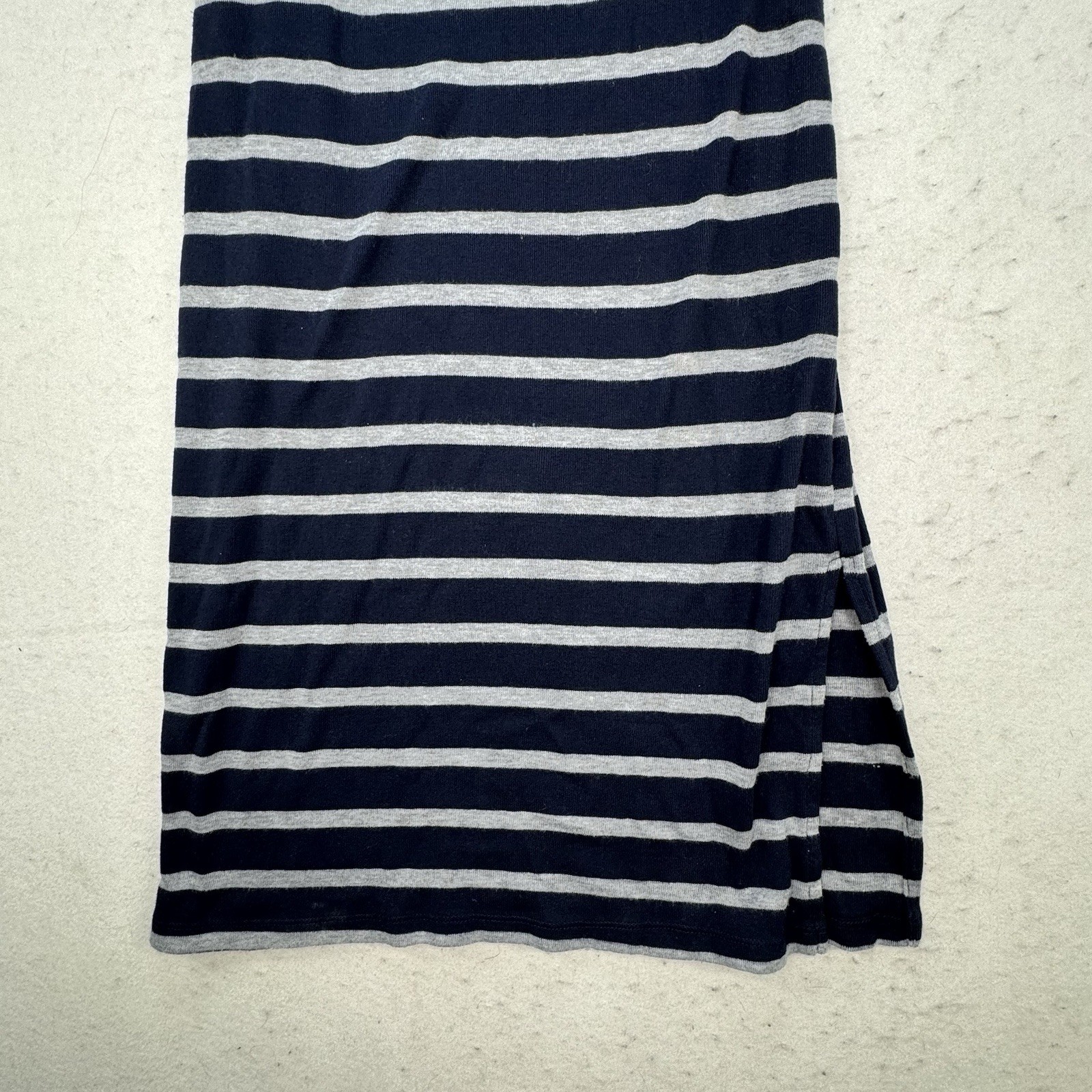 Michael Stars Ruby Striped Midi Dress Sz Small Bodycon Beach Nautical Coastal